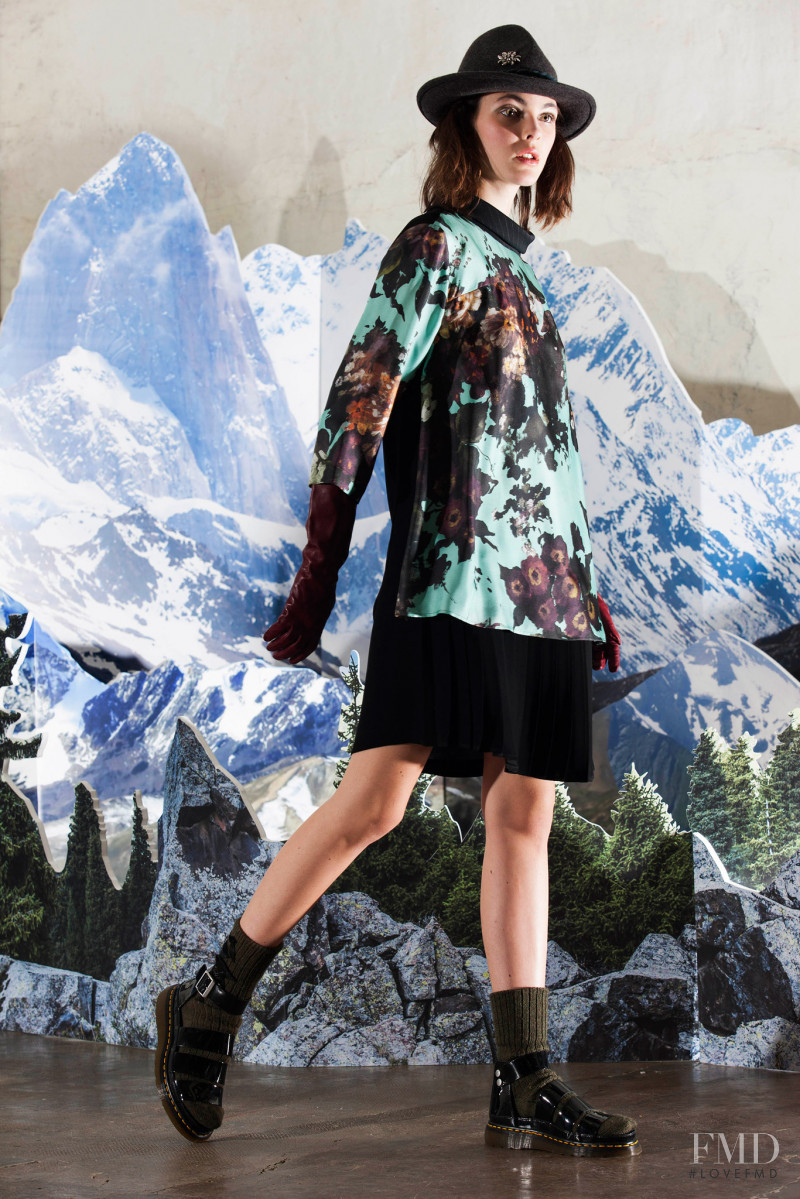 Vittoria Ceretti featured in  the Antonio Marras lookbook for Pre-Fall 2014