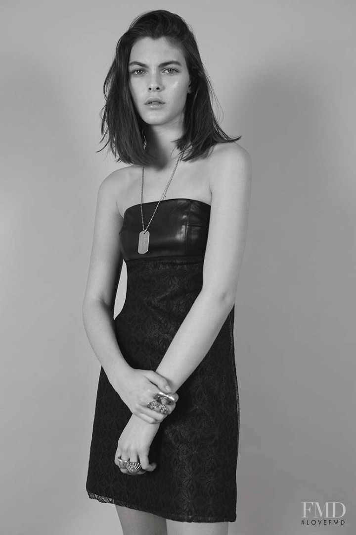 Vittoria Ceretti featured in  the M. Grifoni Denim advertisement for Autumn/Winter 2014