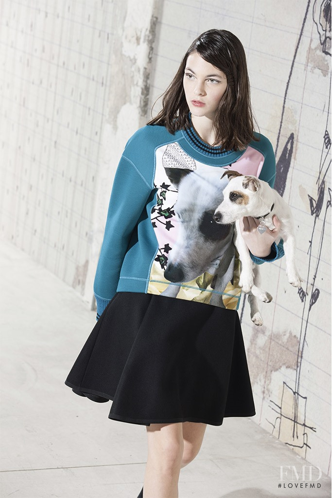 Vittoria Ceretti featured in  the I\'m Isola Marras lookbook for Autumn/Winter 2014