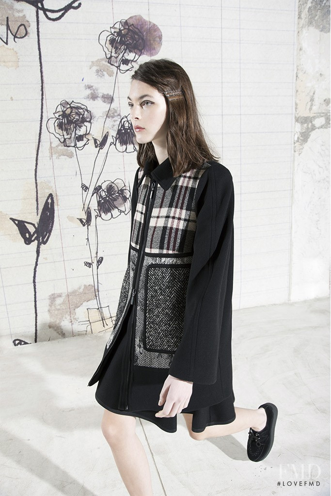 Vittoria Ceretti featured in  the I\'m Isola Marras lookbook for Autumn/Winter 2014