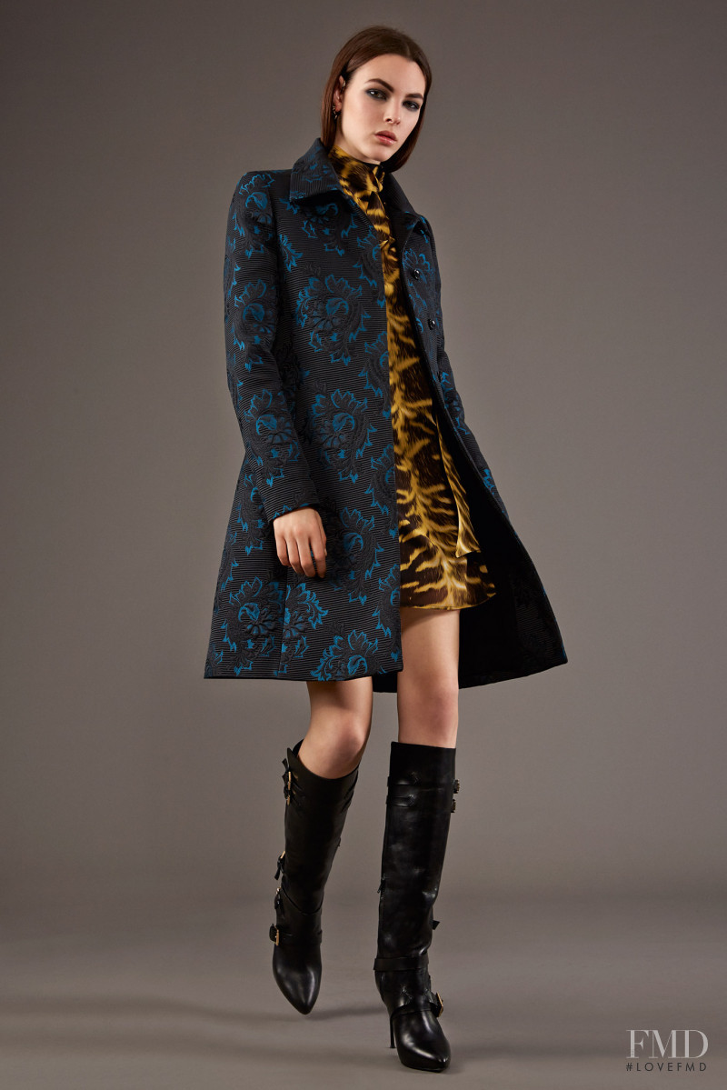 Vittoria Ceretti featured in  the Roberto Cavalli lookbook for Pre-Fall 2015