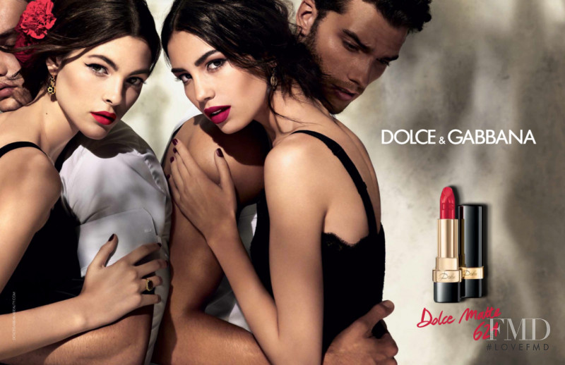 Vittoria Ceretti featured in  the Dolce & Gabbana Beauty advertisement for Spring/Summer 2015