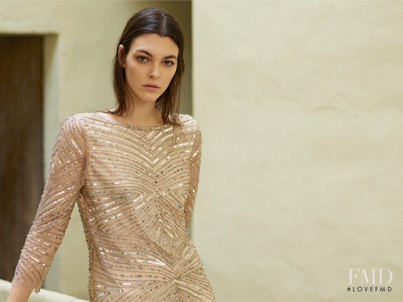 Vittoria Ceretti featured in  the Mango The Perfect Guest lookbook for Summer 2015