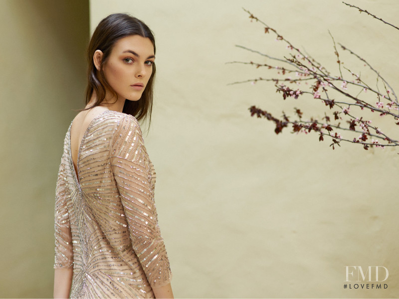 Vittoria Ceretti featured in  the Mango The Perfect Guest lookbook for Summer 2015