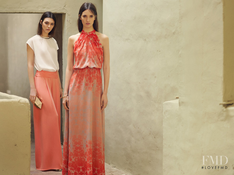 Vittoria Ceretti featured in  the Mango The Perfect Guest lookbook for Summer 2015