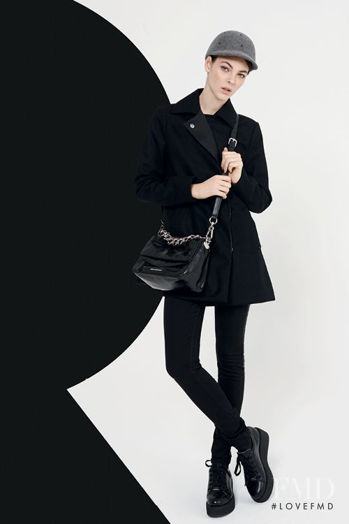 Vittoria Ceretti featured in  the Karl Lagerfeld lookbook for Autumn/Winter 2015