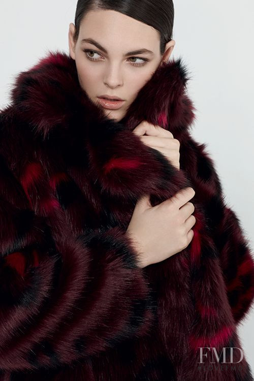 Vittoria Ceretti featured in  the Karl Lagerfeld lookbook for Autumn/Winter 2015