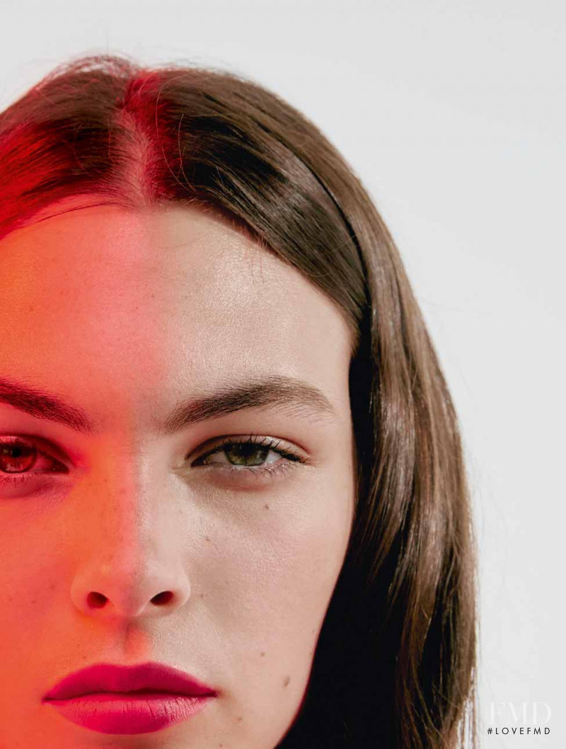 Vittoria Ceretti featured in  the Chanel Beauty advertisement for Autumn/Winter 2017