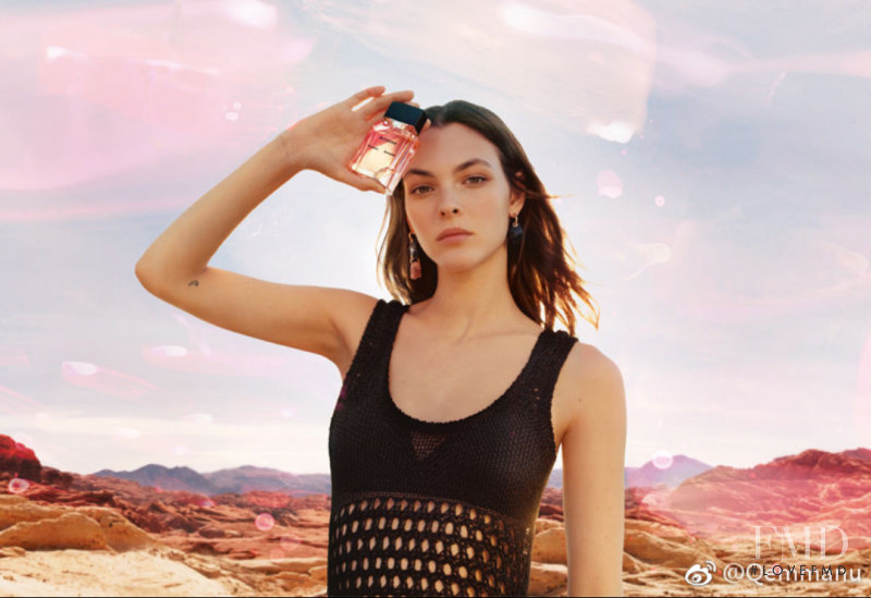 Vittoria Ceretti featured in  the Proenza Schouler Arizona Fragrance advertisement for Spring/Summer 2018