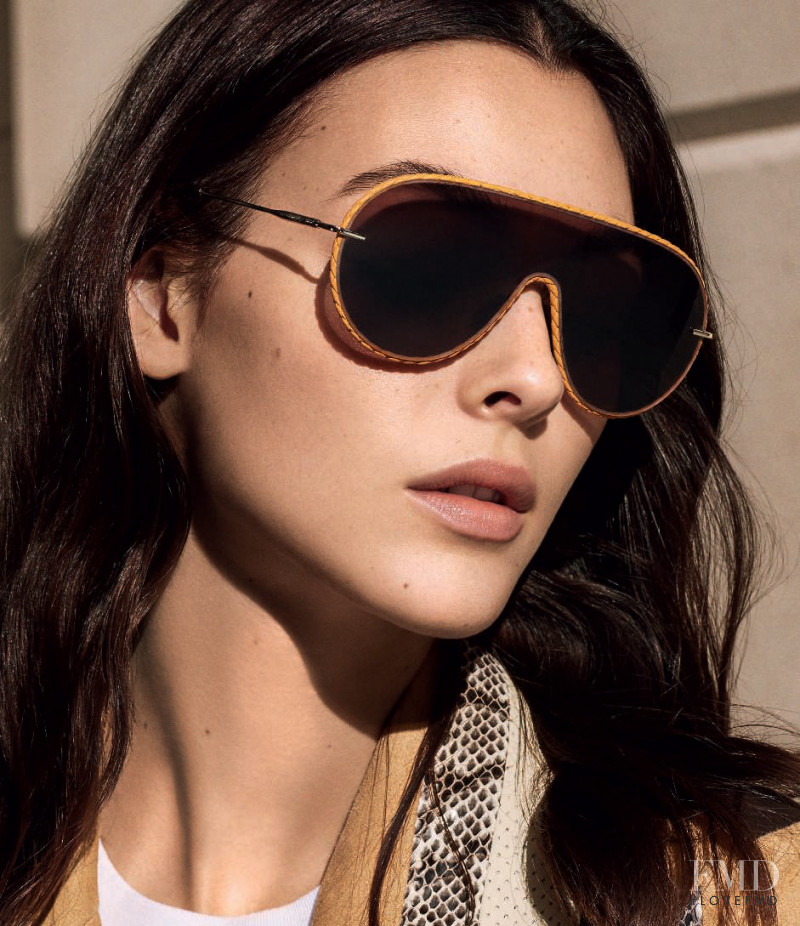 Vittoria Ceretti featured in  the Tod’s Eyewear advertisement for Spring/Summer 2019