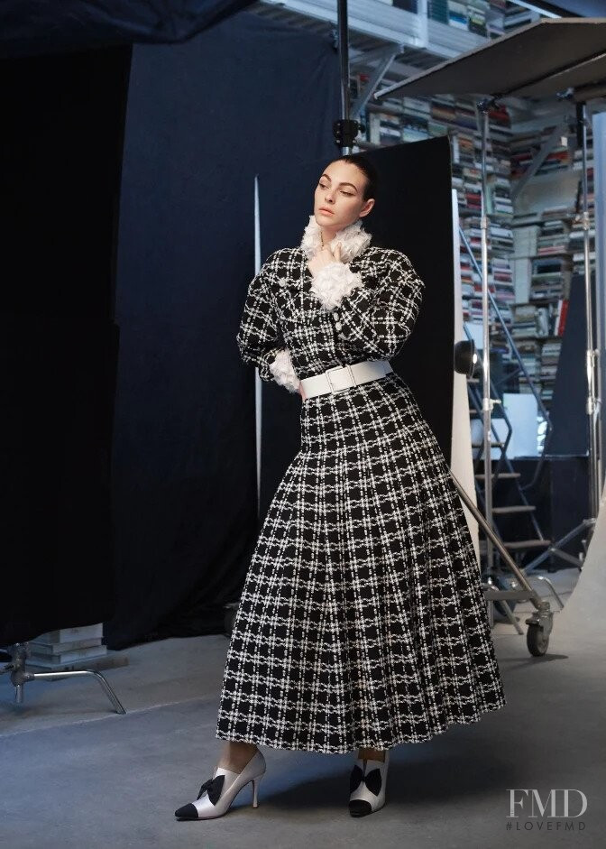 Vittoria Ceretti featured in  the Chanel lookbook for Autumn/Winter 2019