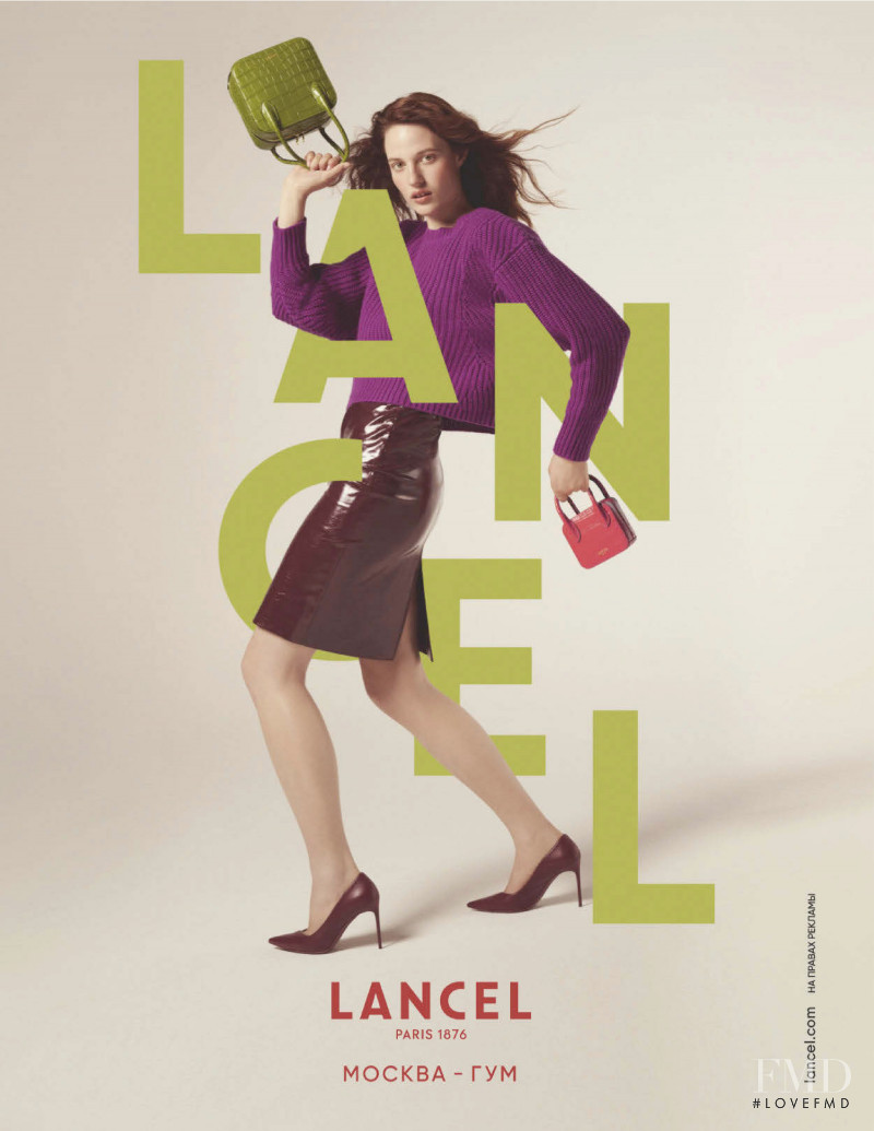 Lancel advertisement for Autumn/Winter 2020