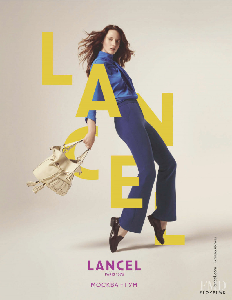 Lancel advertisement for Autumn/Winter 2020