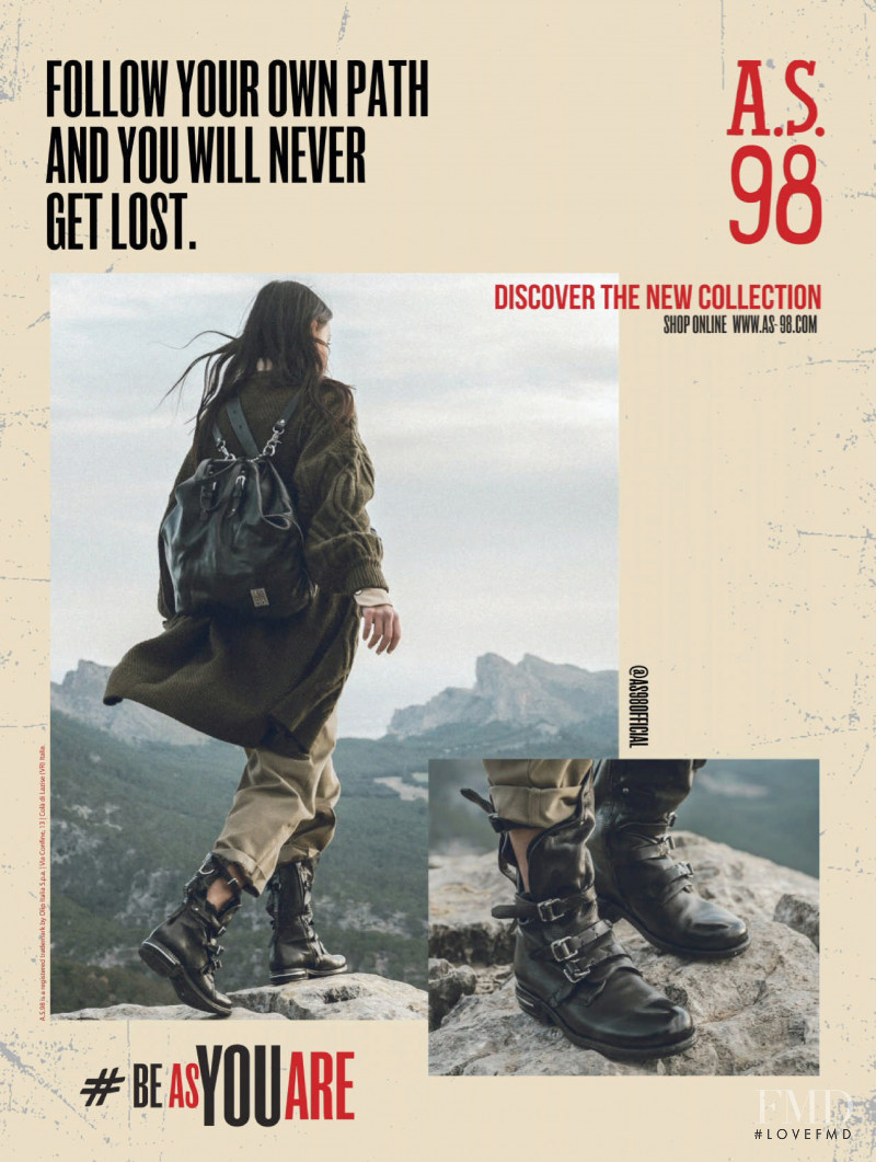 A.S. 98 advertisement for Autumn/Winter 2020