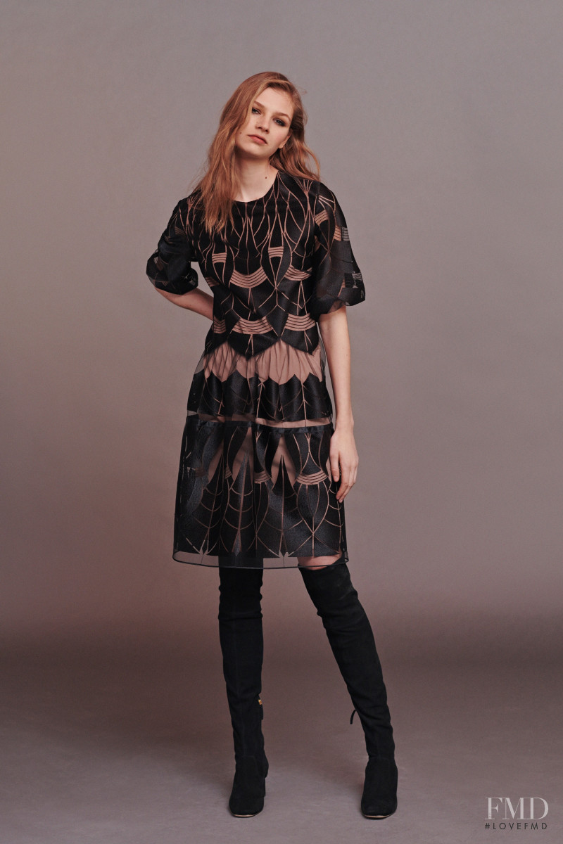 Deirdre Firinne featured in  the Alberta Ferretti lookbook for Pre-Fall 2020