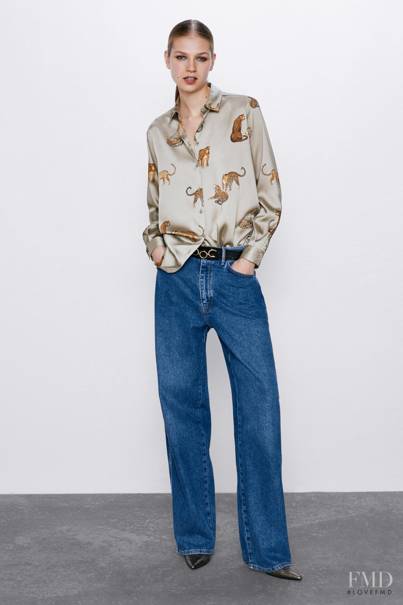 Deirdre Firinne featured in  the Zara catalogue for Winter 2019