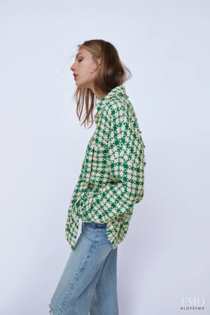 Deirdre Firinne featured in  the Zara catalogue for Fall 2020