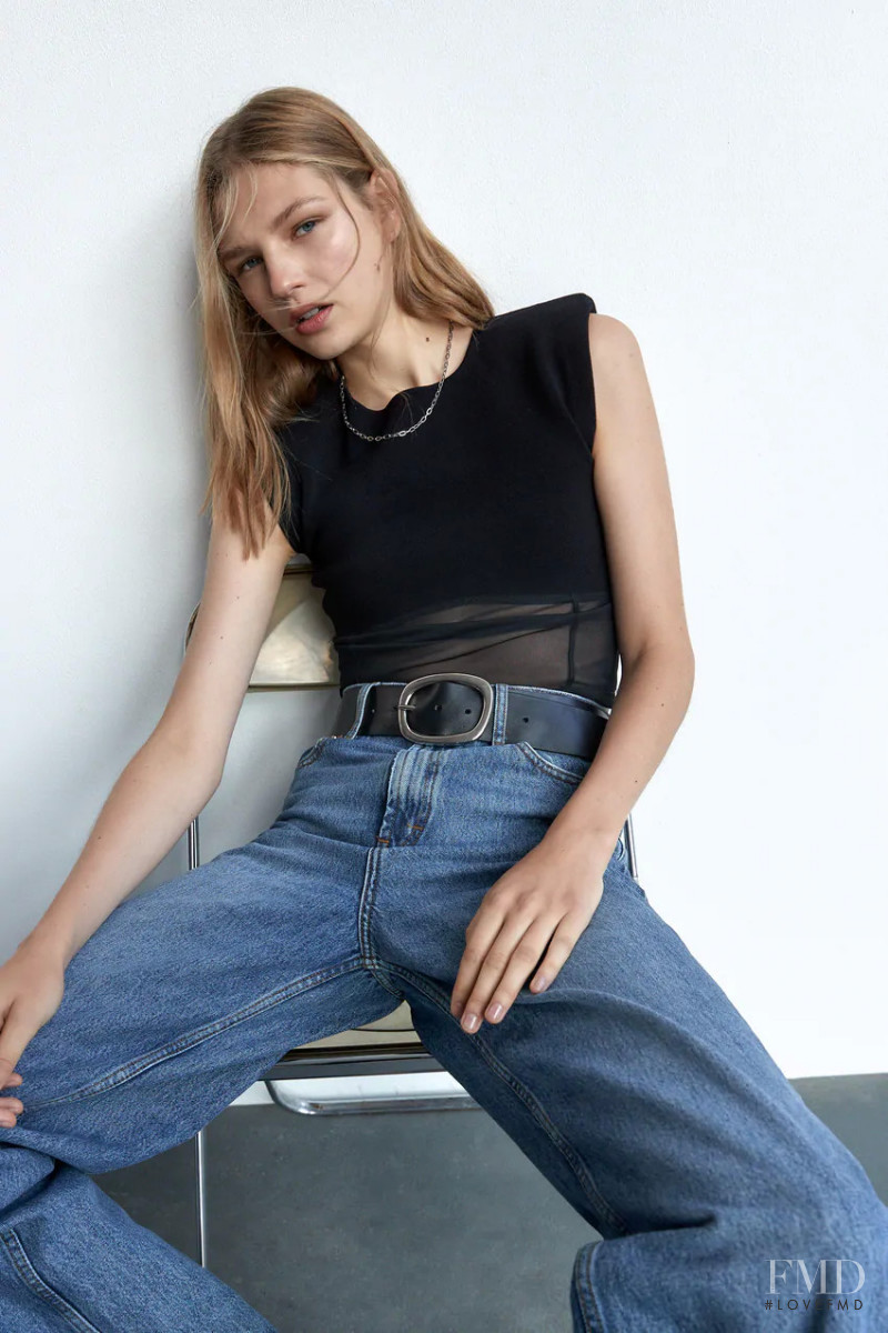 Deirdre Firinne featured in  the Zara catalogue for Fall 2020