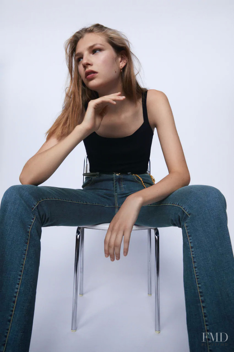 Deirdre Firinne featured in  the Zara catalogue for Fall 2020