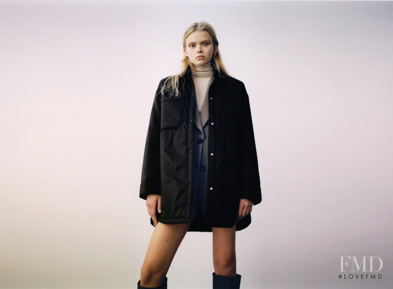 Evie Harris featured in  the Zara catalogue for Fall 2020