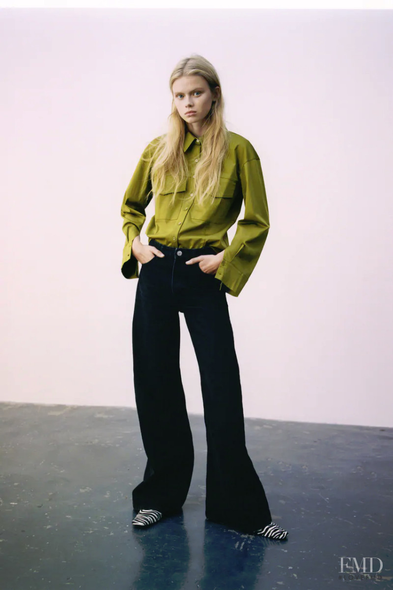 Evie Harris featured in  the Zara catalogue for Fall 2020