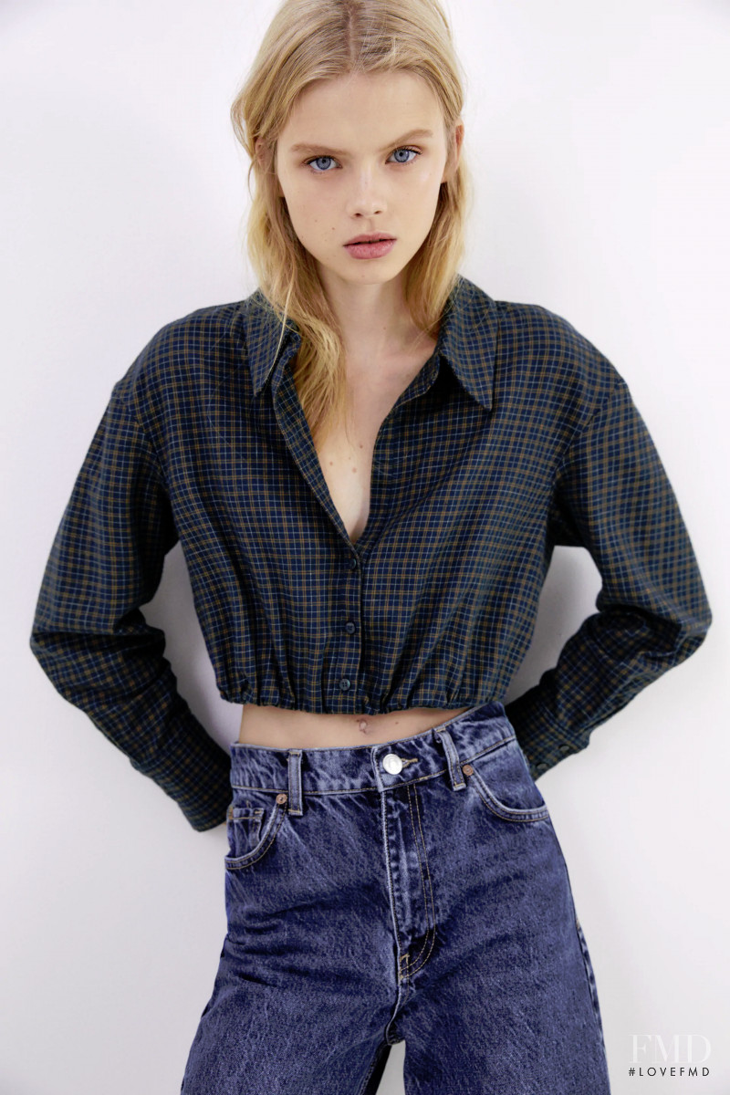 Evie Harris featured in  the Zara catalogue for Fall 2020