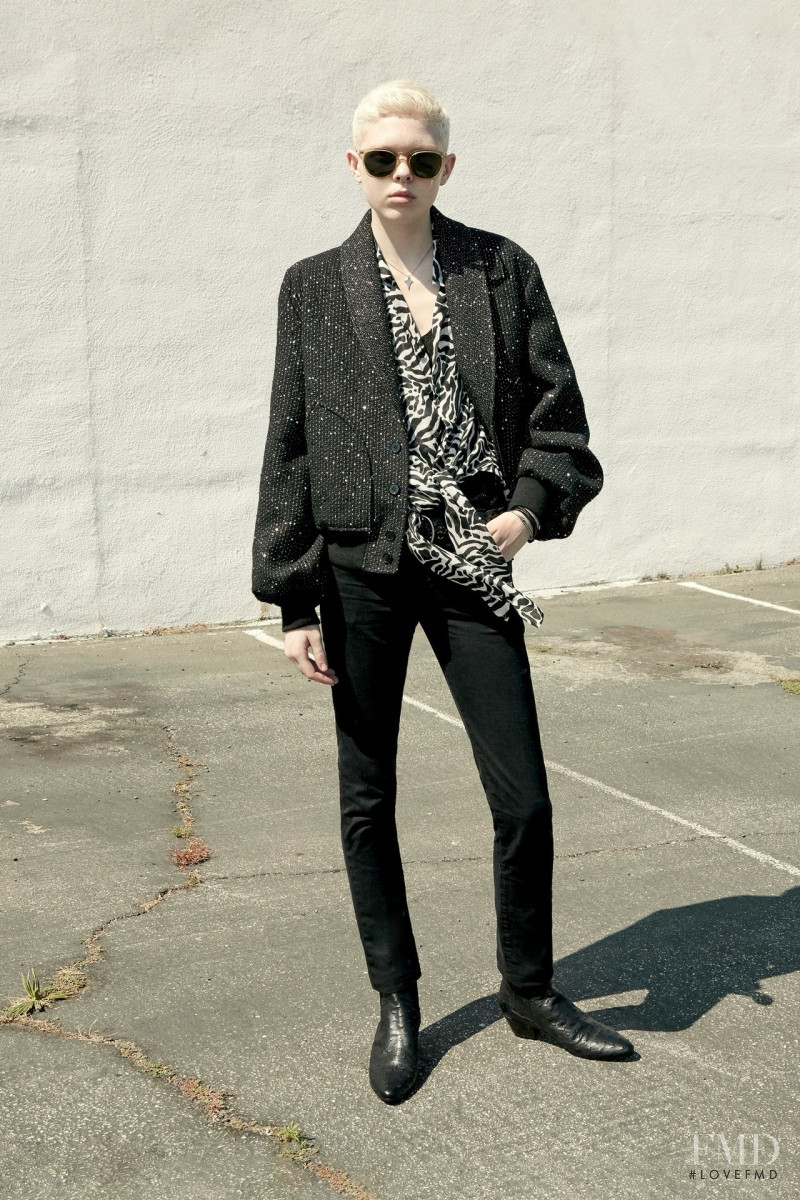 Saint Laurent lookbook for Resort 2020