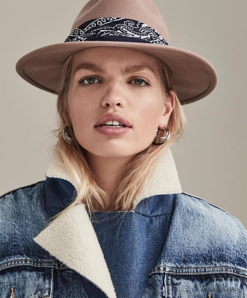 Daphne Groeneveld featured in  the Free People For The Creative Spirit advertisement for Fall 2020