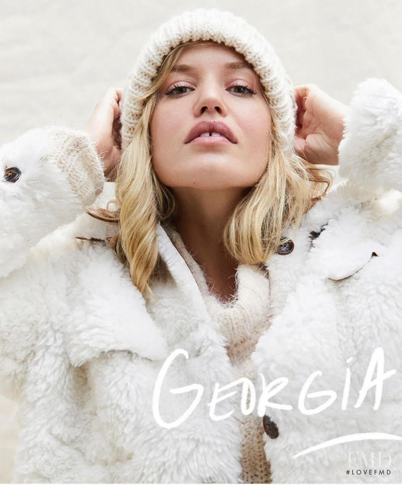 Georgia May Jagger featured in  the Free People For The Creative Spirit advertisement for Fall 2020