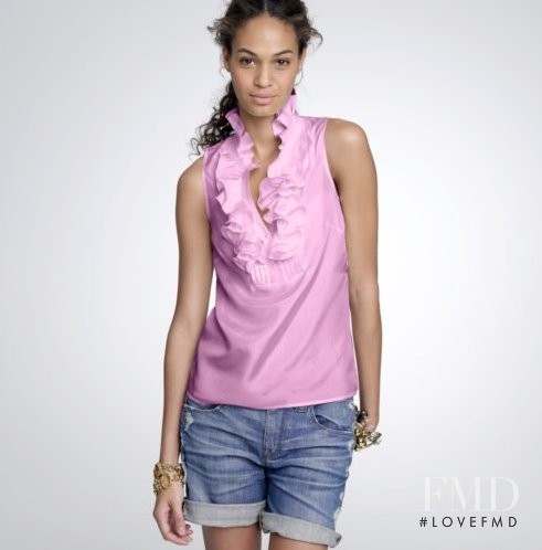 Joan Smalls featured in  the J.Crew lookbook for Spring/Summer 2010