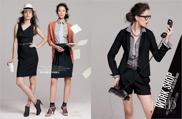 Liu Wen featured in  the J.Crew lookbook for Spring/Summer 2010