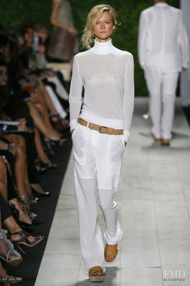 Kasia Struss featured in  the Michael Kors Collection fashion show for Spring/Summer 2011