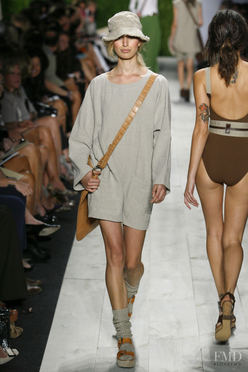 Karolina Kurkova featured in  the Michael Kors Collection fashion show for Spring/Summer 2011