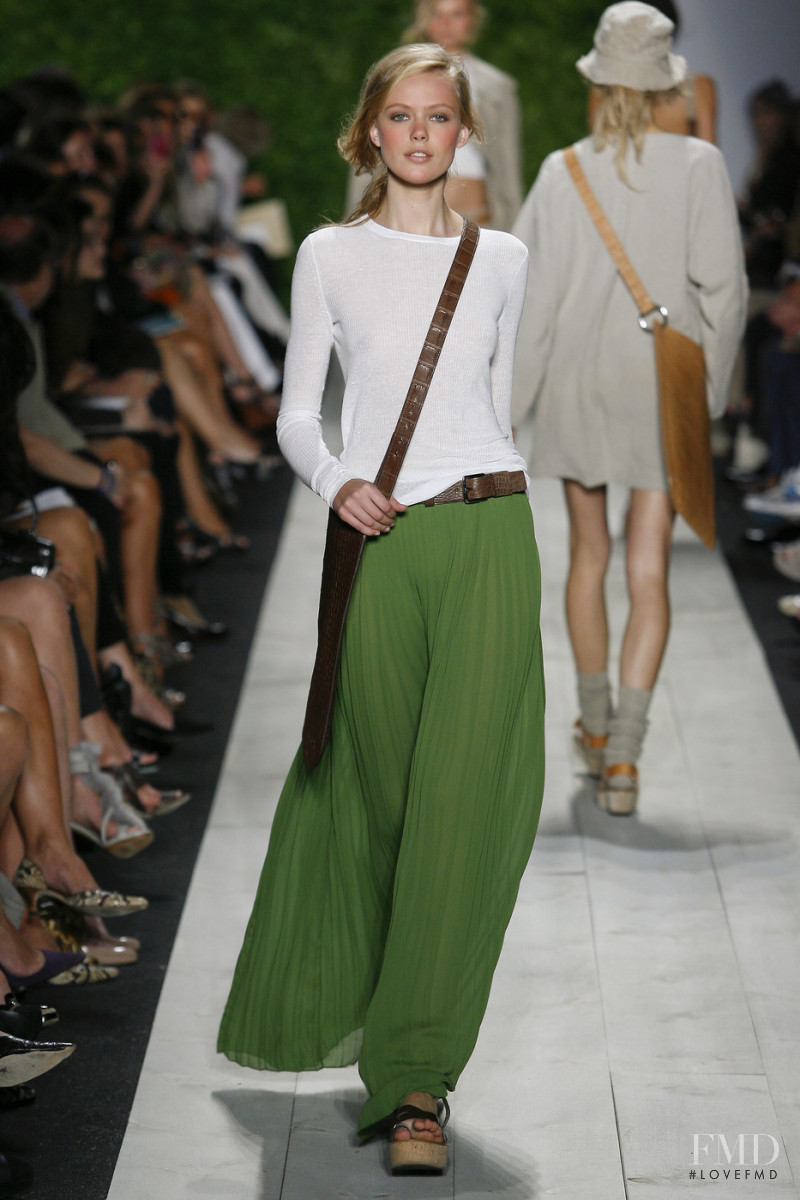 Frida Gustavsson featured in  the Michael Kors Collection fashion show for Spring/Summer 2011