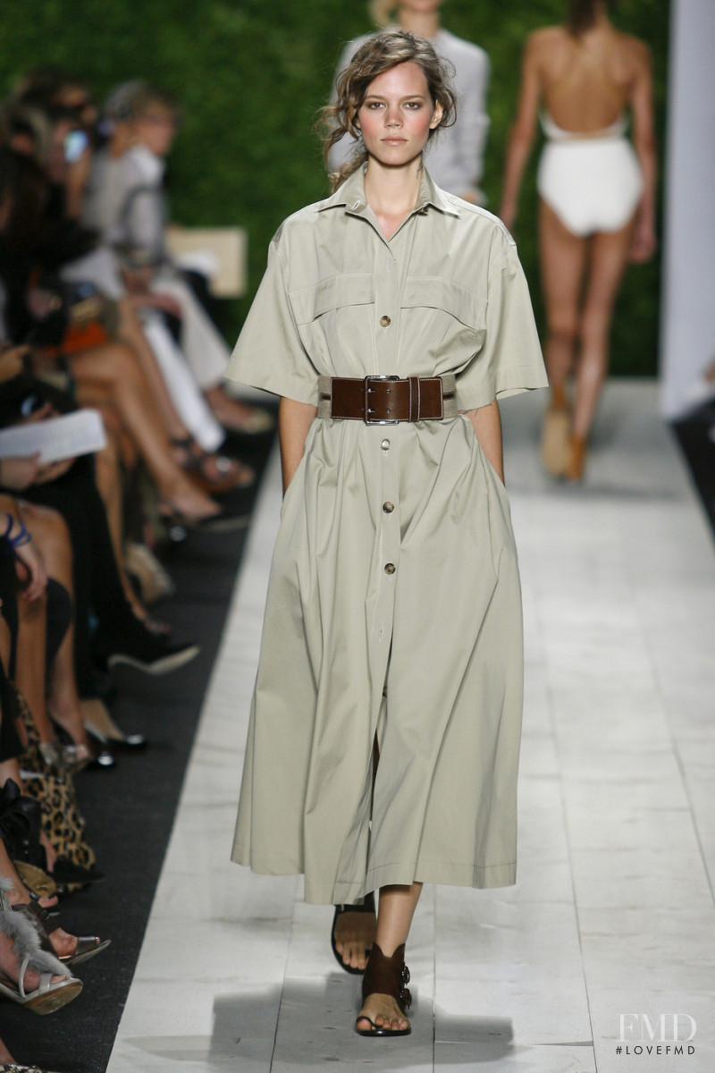 Freja Beha Erichsen featured in  the Michael Kors Collection fashion show for Spring/Summer 2011
