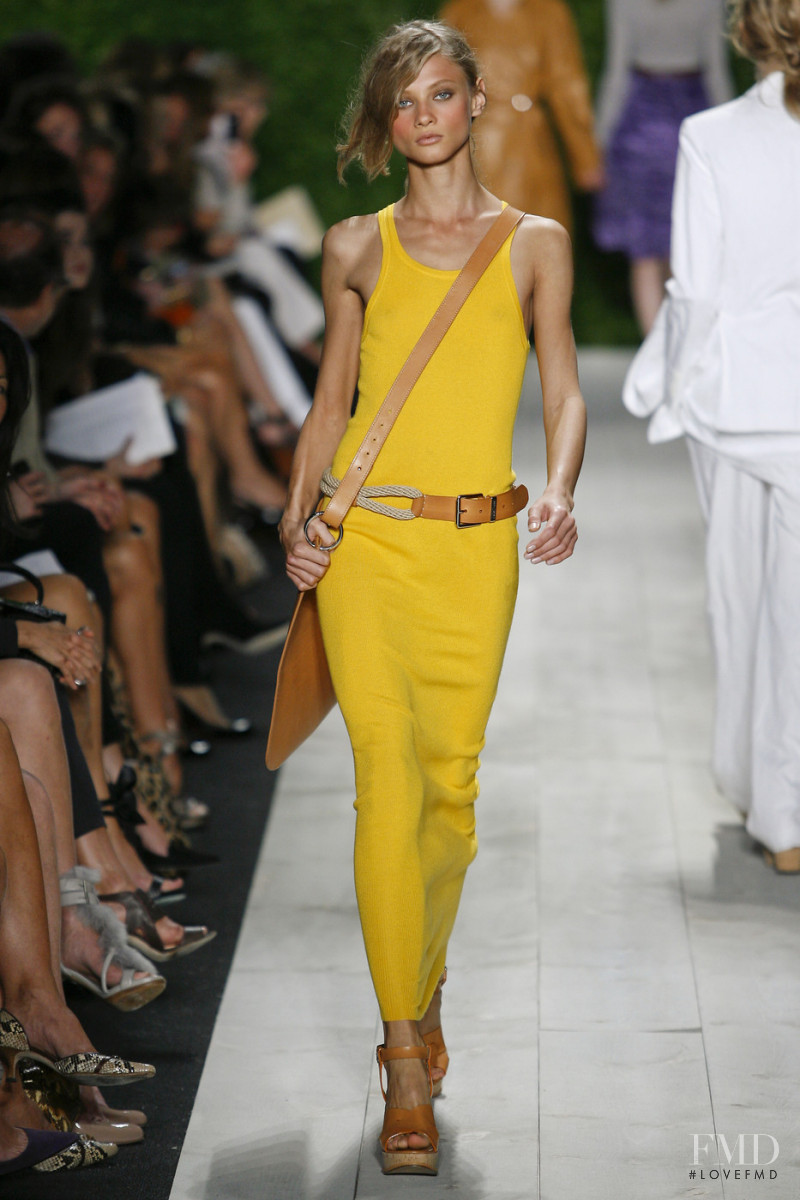 Anna Selezneva featured in  the Michael Kors Collection fashion show for Spring/Summer 2011