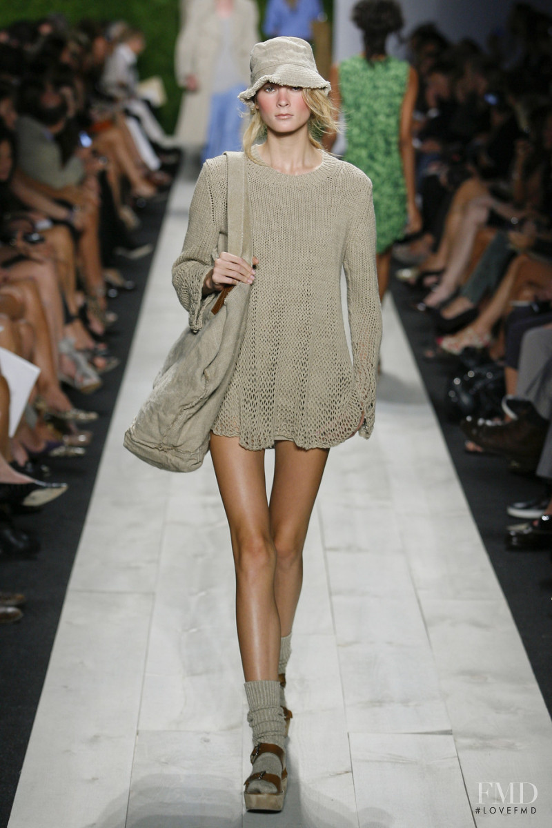 Irina Kulikova featured in  the Michael Kors Collection fashion show for Spring/Summer 2011