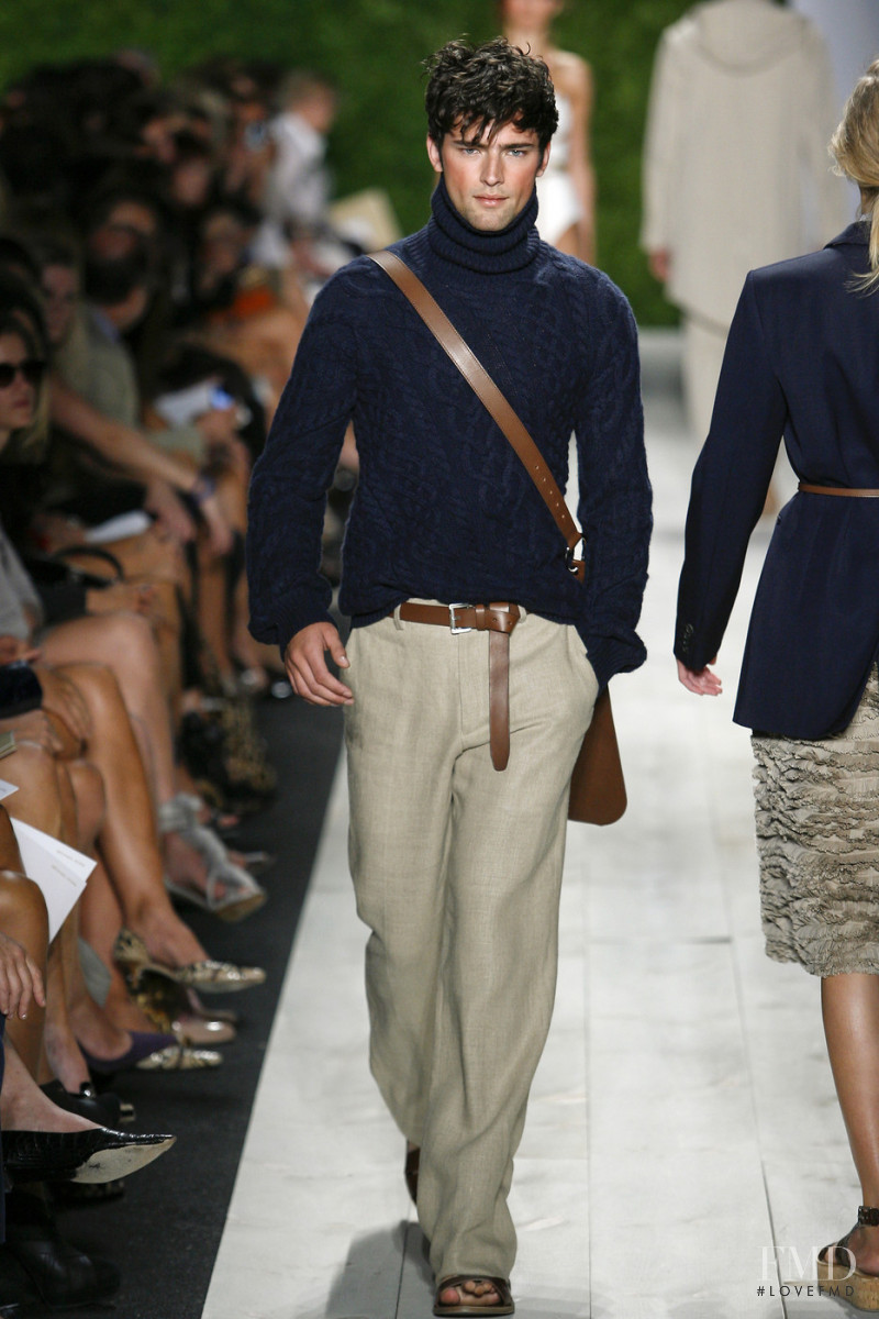 Sean OPry featured in  the Michael Kors Collection fashion show for Spring/Summer 2011