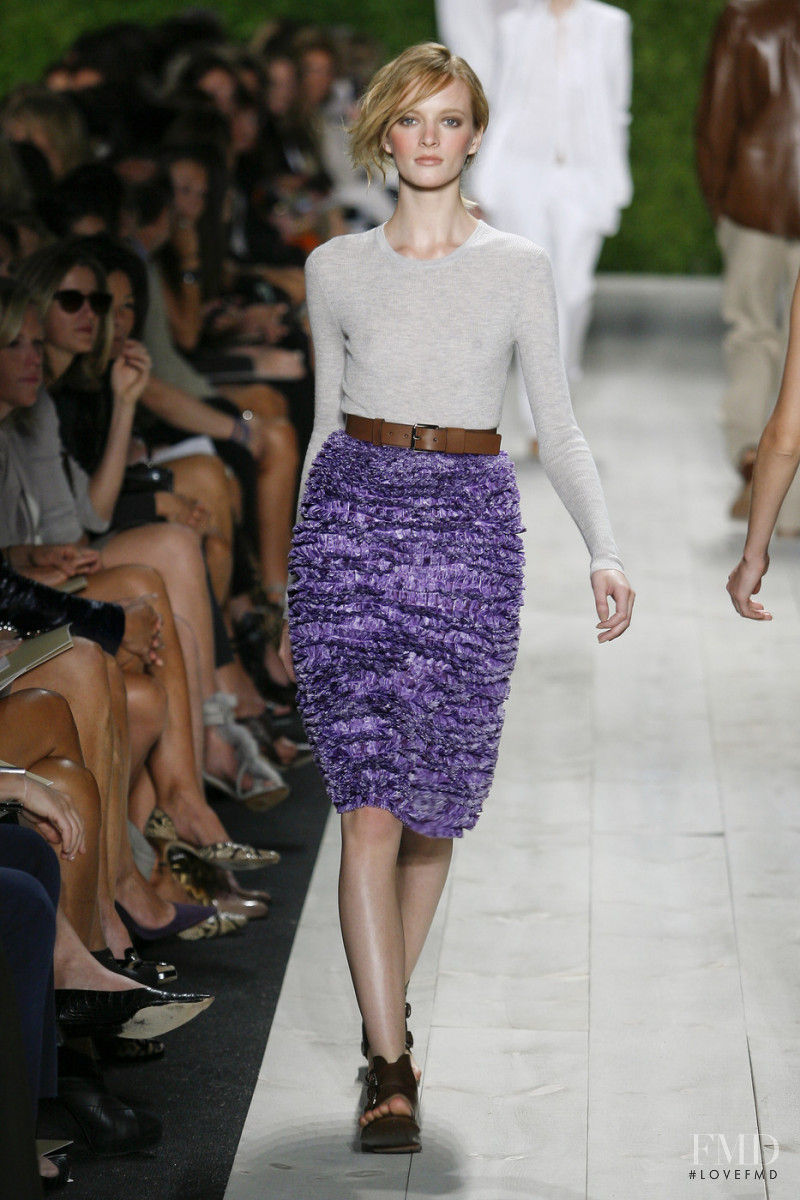 Daria Strokous featured in  the Michael Kors Collection fashion show for Spring/Summer 2011