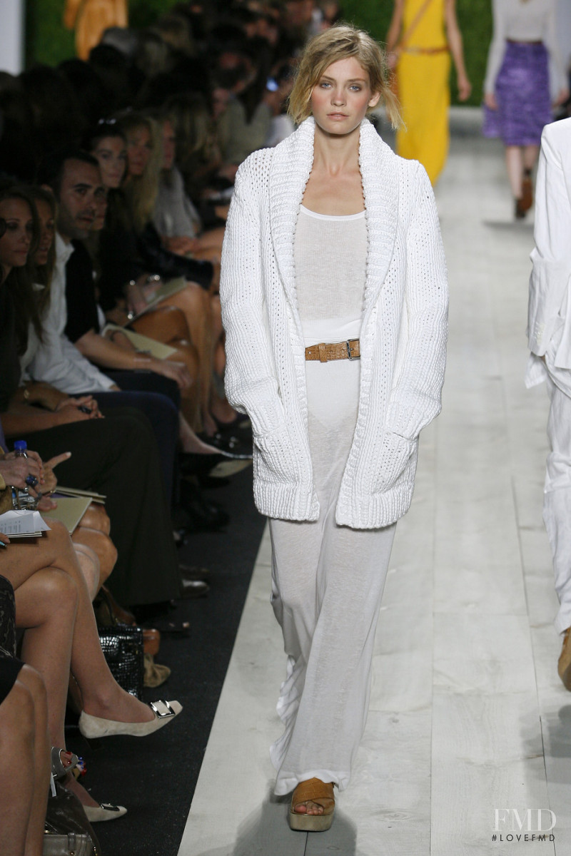 Heidi Mount featured in  the Michael Kors Collection fashion show for Spring/Summer 2011