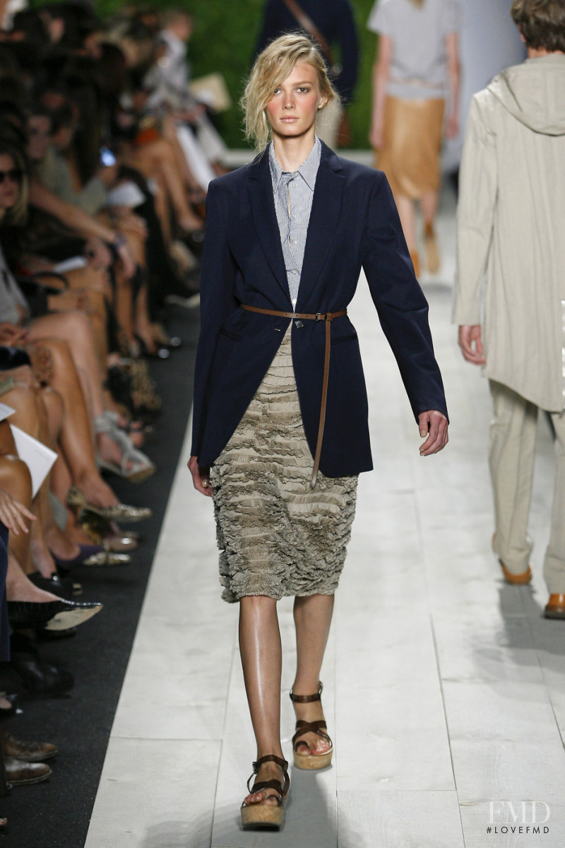 Sigrid Agren featured in  the Michael Kors Collection fashion show for Spring/Summer 2011