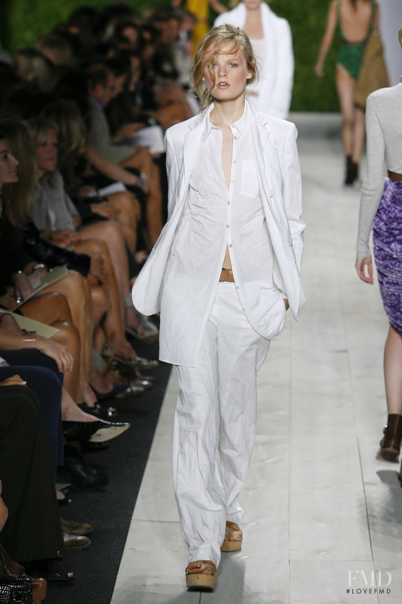 Hanne Gaby Odiele featured in  the Michael Kors Collection fashion show for Spring/Summer 2011
