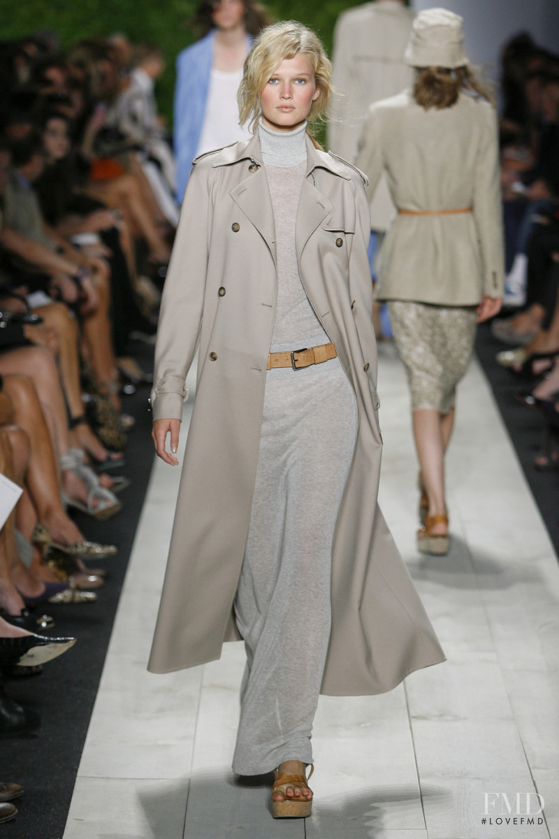 Toni Garrn featured in  the Michael Kors Collection fashion show for Spring/Summer 2011