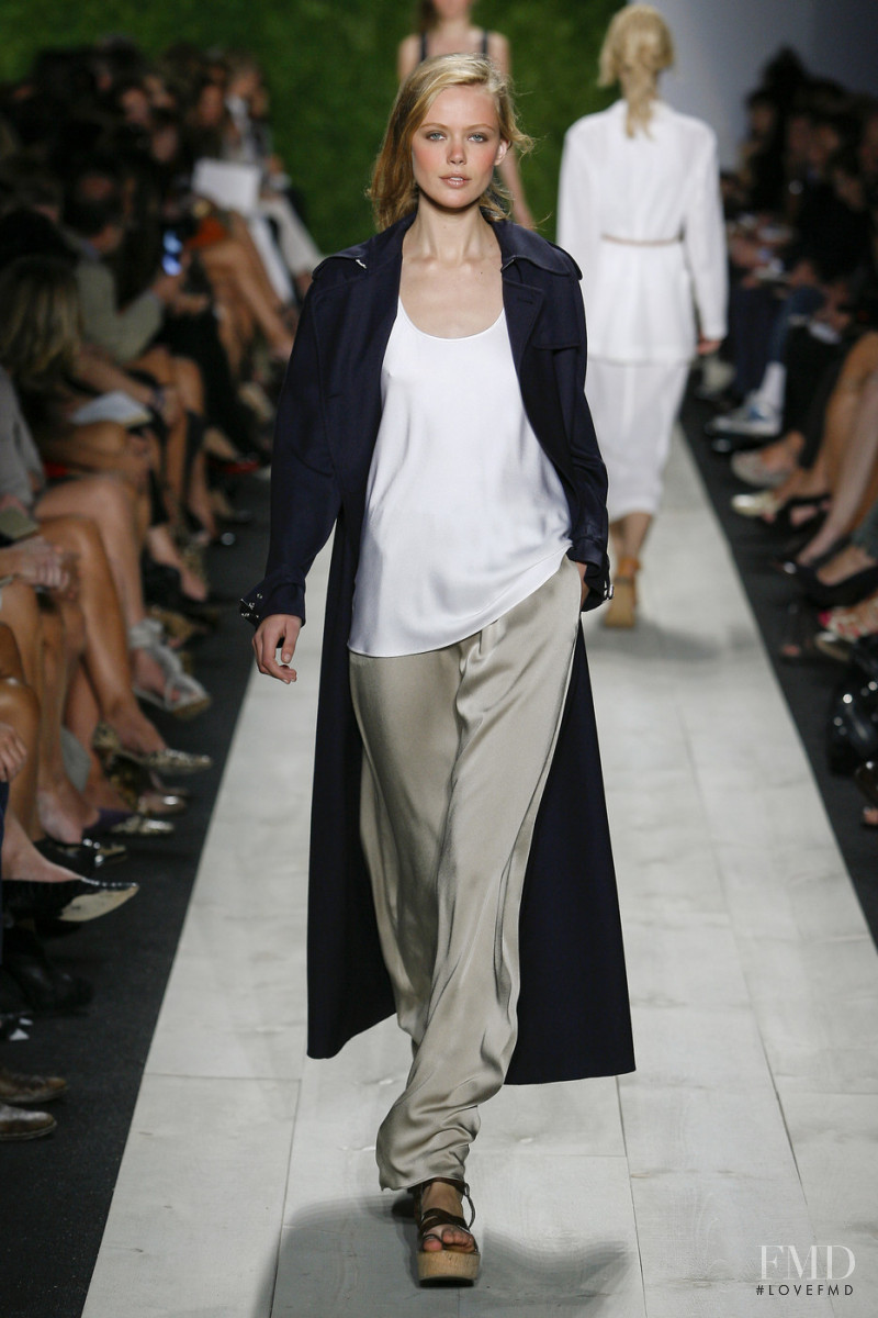 Frida Gustavsson featured in  the Michael Kors Collection fashion show for Spring/Summer 2011
