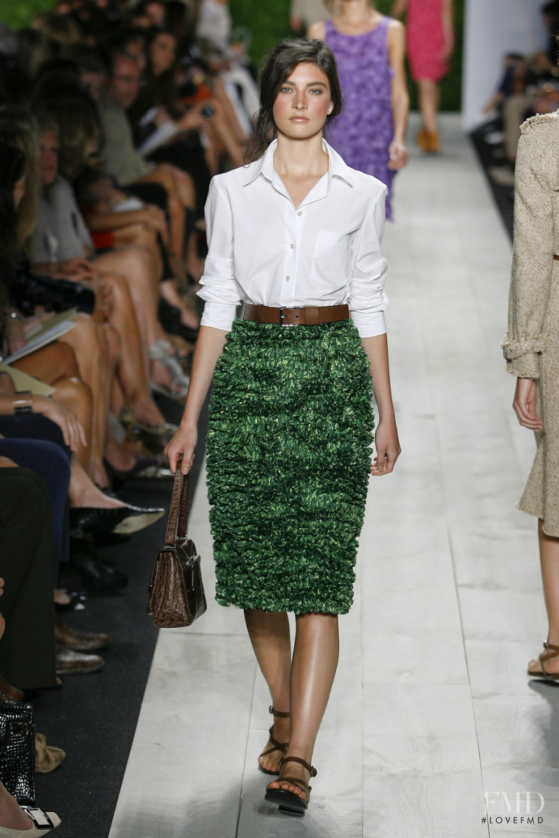 Jacquelyn Jablonski featured in  the Michael Kors Collection fashion show for Spring/Summer 2011