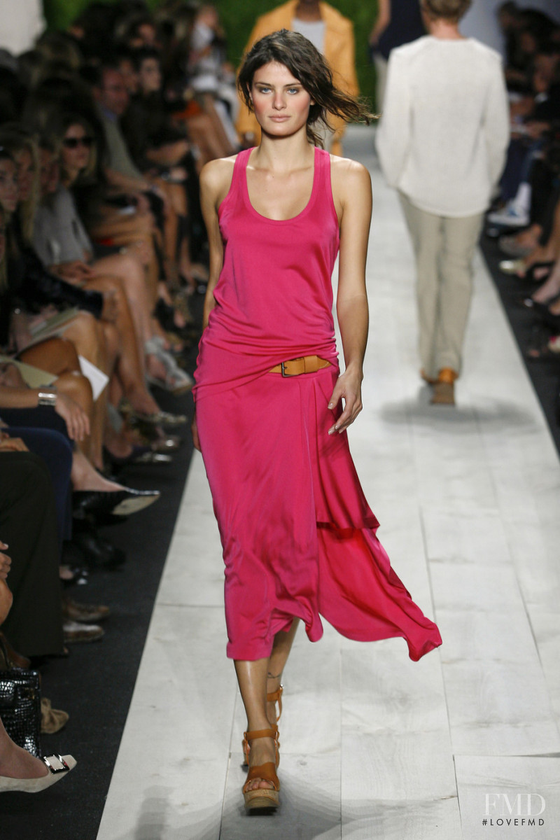 Isabeli Fontana featured in  the Michael Kors Collection fashion show for Spring/Summer 2011