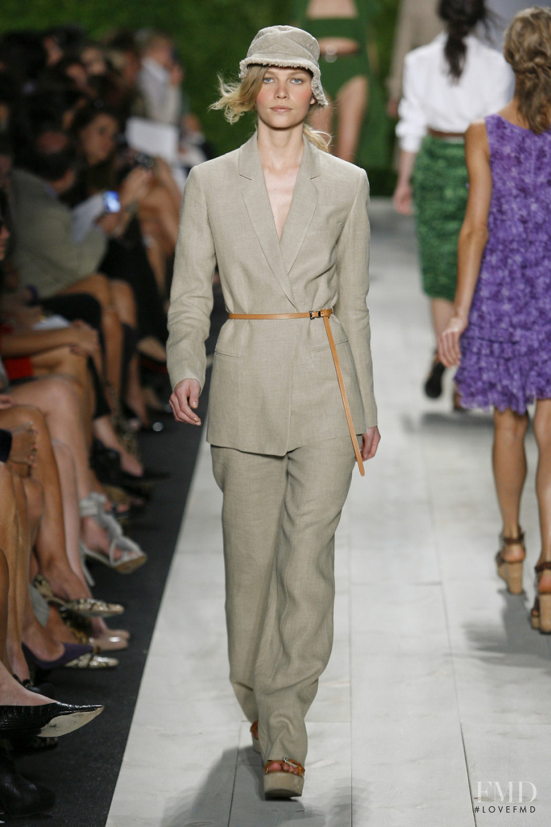 Aline Weber featured in  the Michael Kors Collection fashion show for Spring/Summer 2011