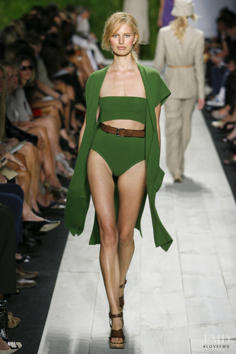 Karolina Kurkova featured in  the Michael Kors Collection fashion show for Spring/Summer 2011