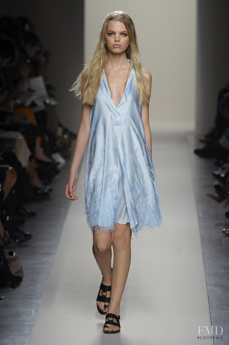 Daphne Groeneveld featured in  the Bottega Veneta fashion show for Spring/Summer 2011