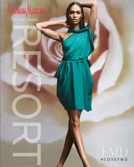 Joan Smalls featured in  the Neiman Marcus advertisement for Resort 2010